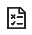 Screenshot of assignment icon