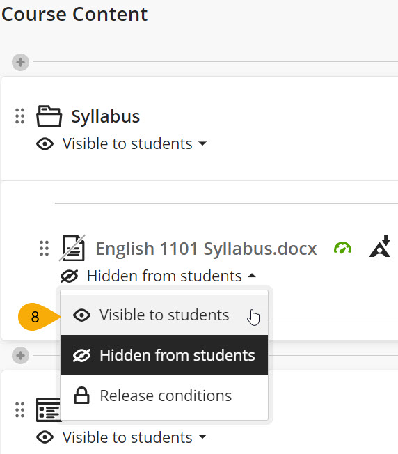 Screenshot of step 8