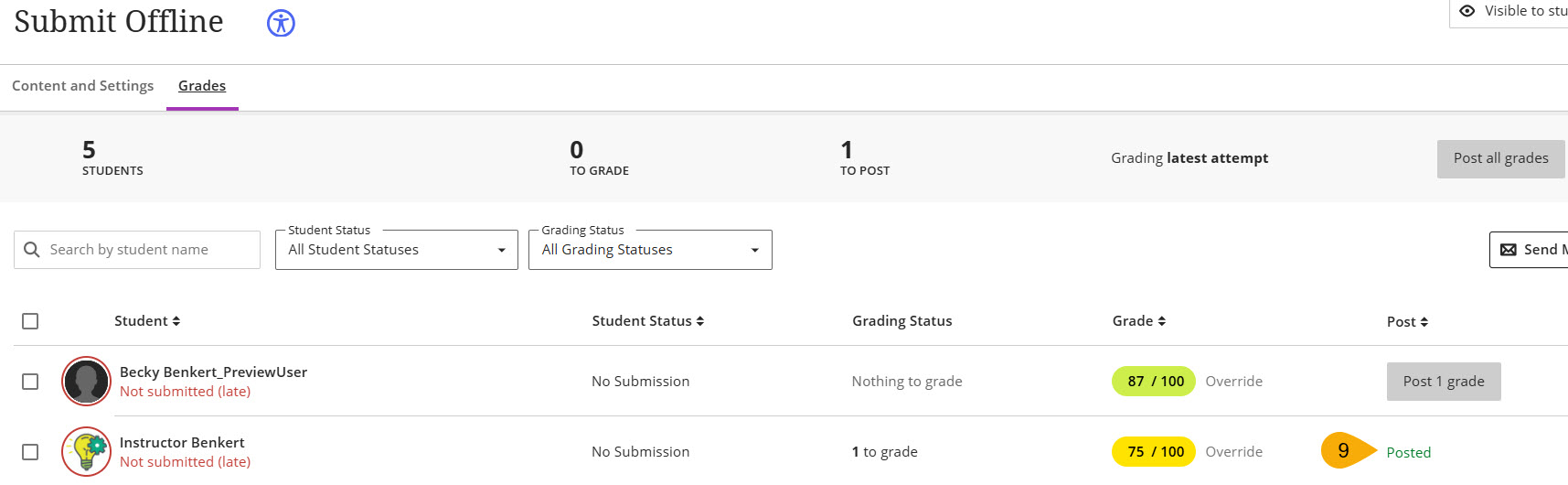 Screenshot of Due Date Step 9