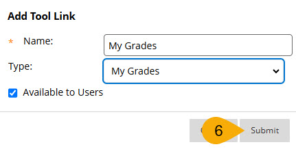 Screenshot of Step 6