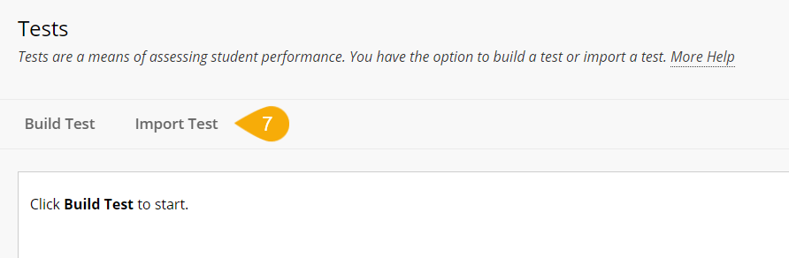 Test Import Button