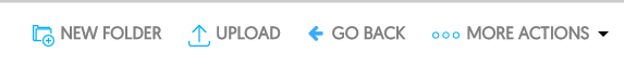 Yuja new folder button